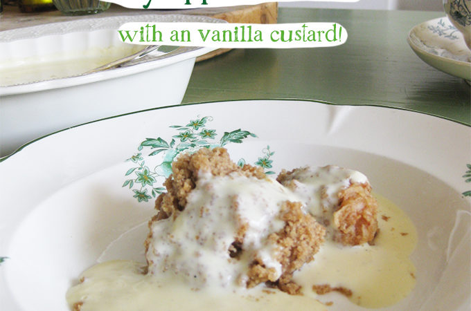 Apple crumble recept