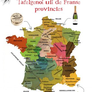 De Franse culinaire provincies