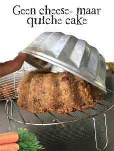 Quiche cake recept