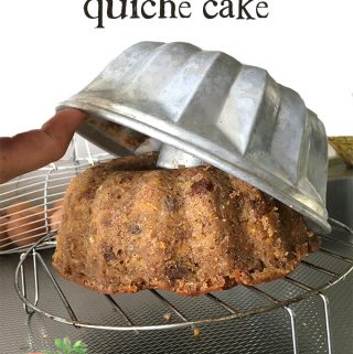 Quiche cake recept