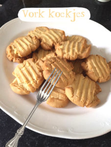 Vork koekjes recept