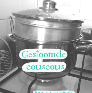 Gestoomde couscous