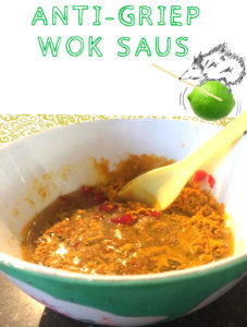 wok saus recept