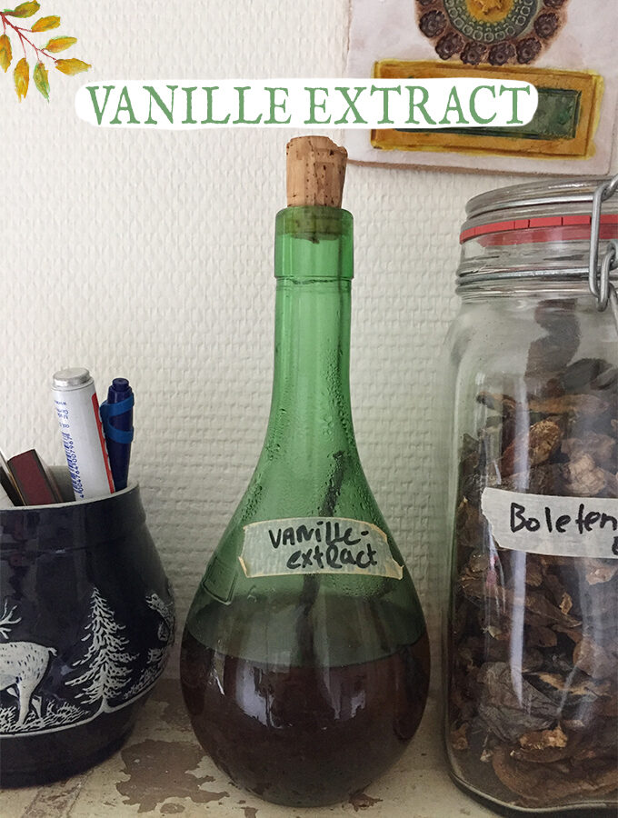 zelf vanille extract maken
